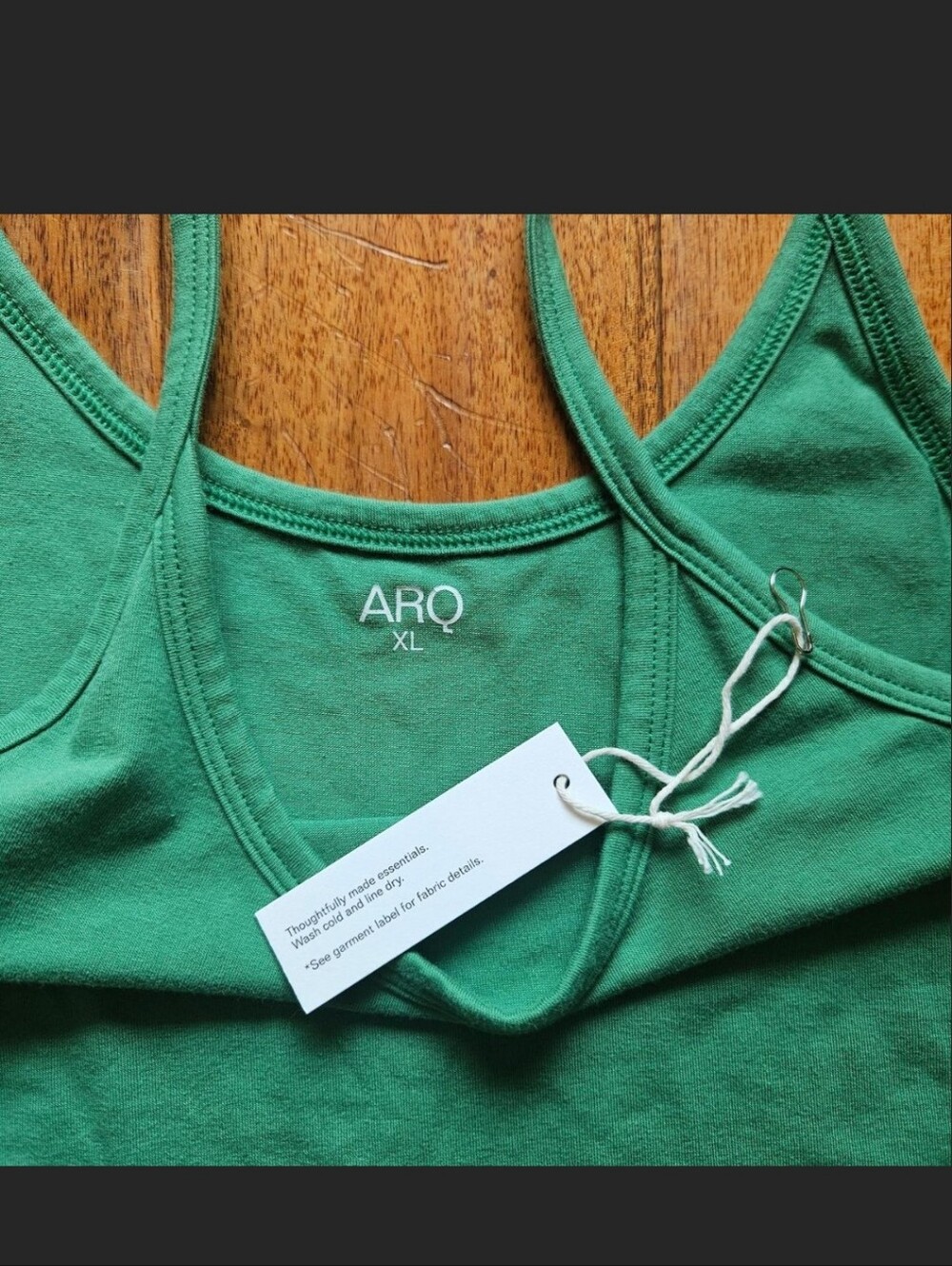 ARQ Crop Tank XL Kelly Green